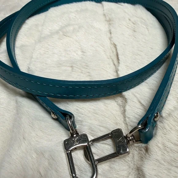 Louis Vuitton Alma BB teal/turquoise epi leather - Picture 11 of 12